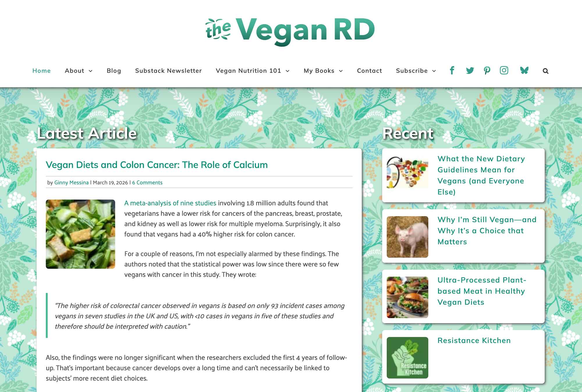 The VeganRD
